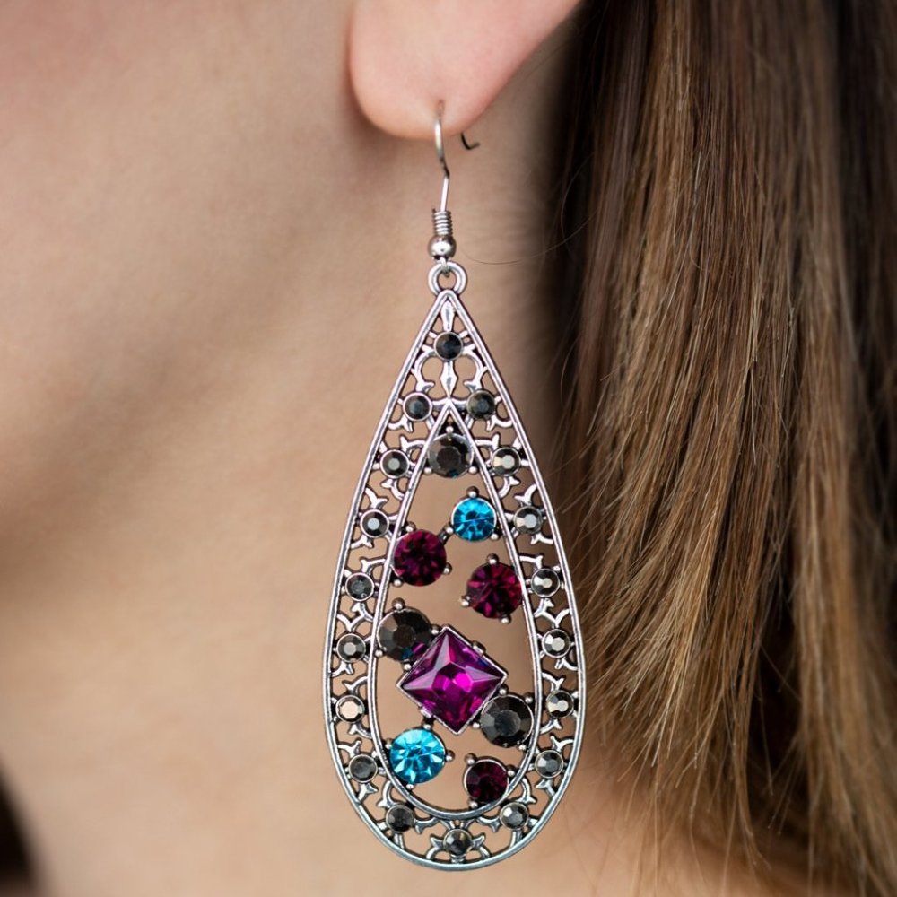 Drop-Dead Dazzle - Multi Earring